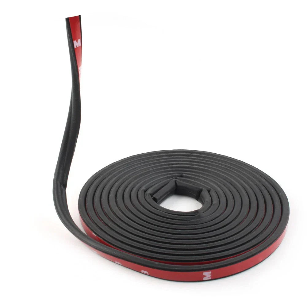Hollow Weather-Strip Door Edge Seal 13FT B-Shape Trim for Universal Cars