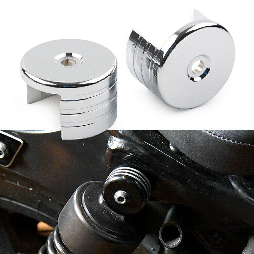 Silver Rear Shock Absorber Cap Cover for Honda REBEL CMX 500 (2017-2020)