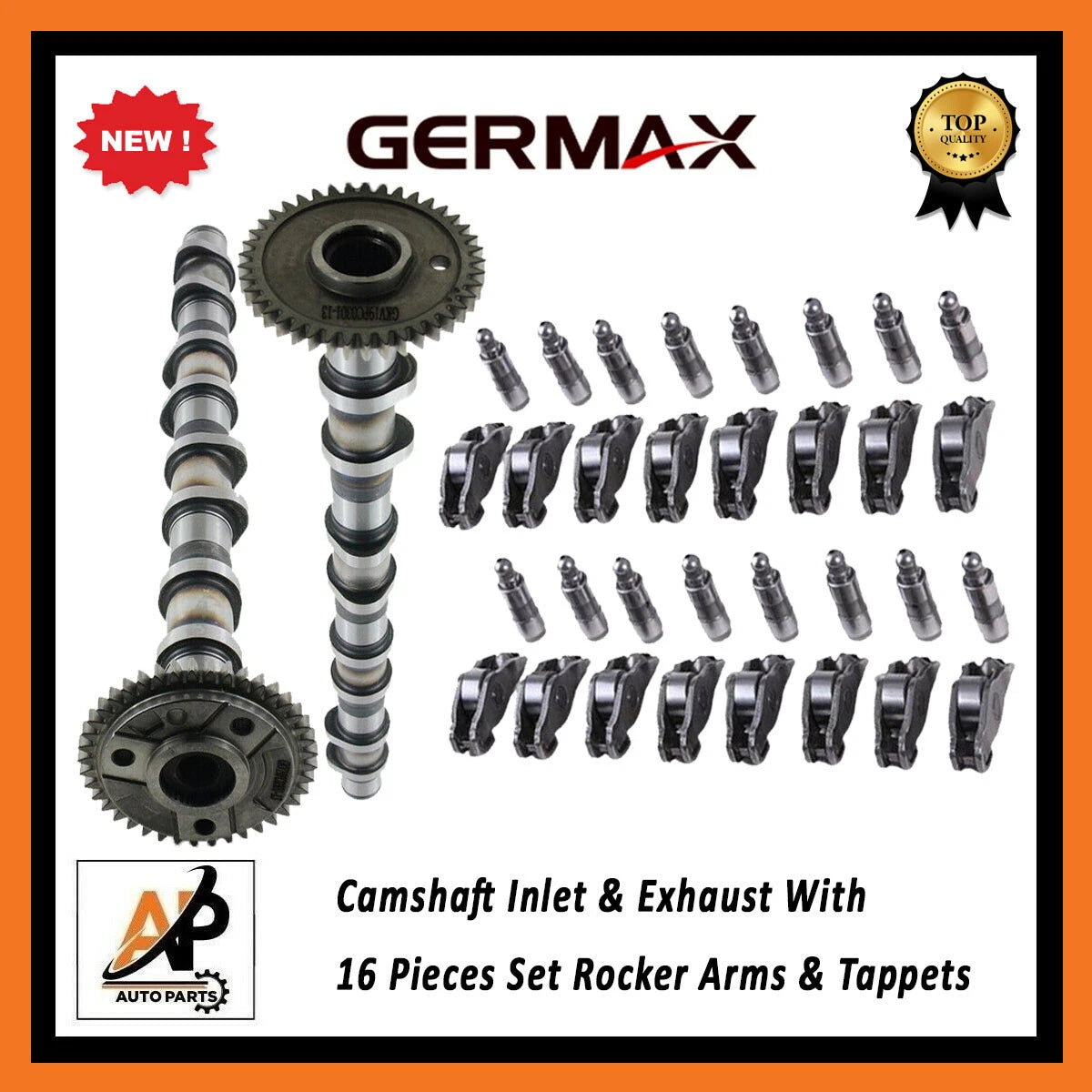 Camshaft Rocker Arms and Tappets Set Replacement for BMW (2001–2010)