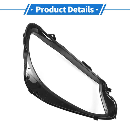 Car Front Left Headlight Lens Cover for Mercedes-Benz E-Class (2016-2021)