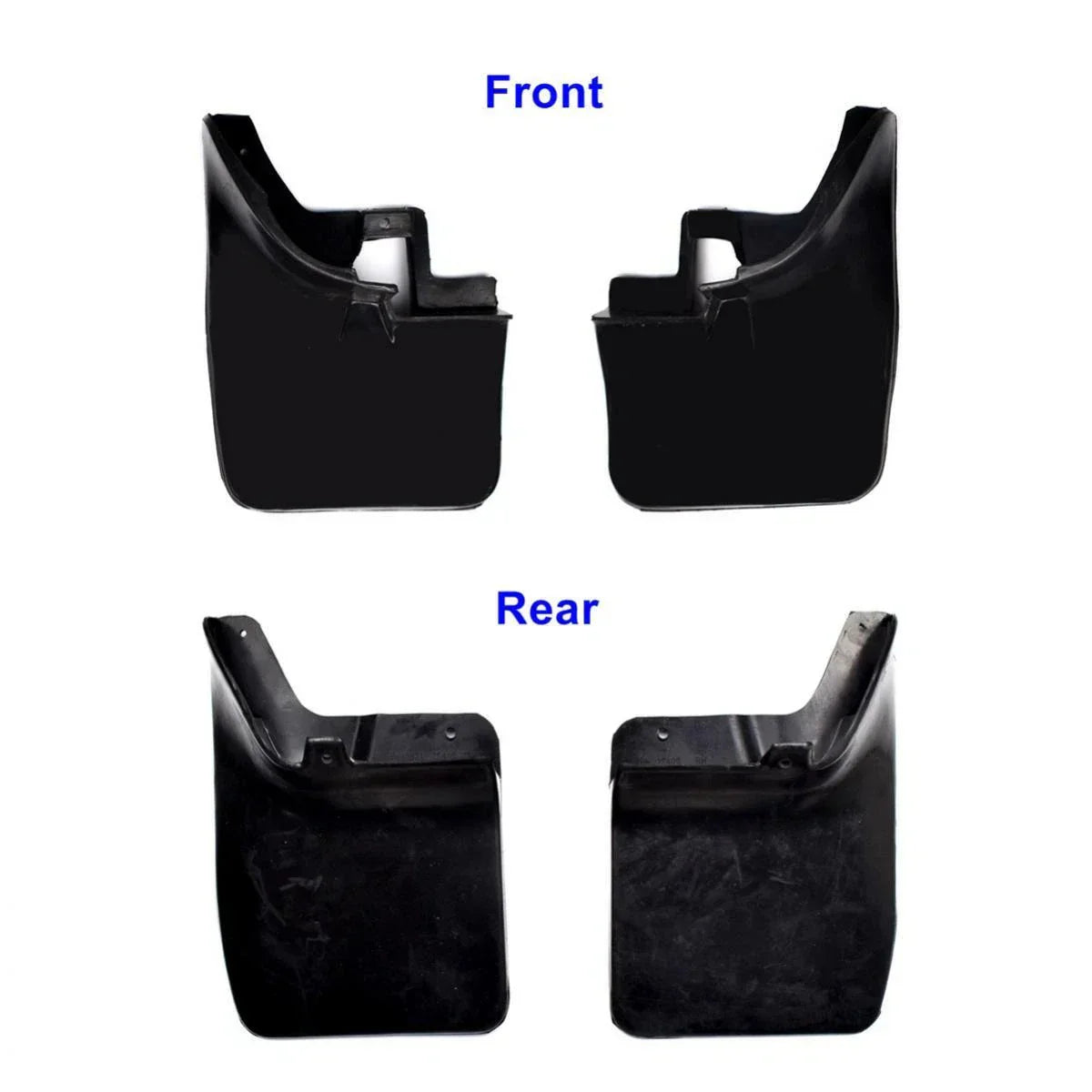 Splash Mudguard Rubber Mud Flaps Front Rear Fits Nissan Navara D22 2WD 1998-2005