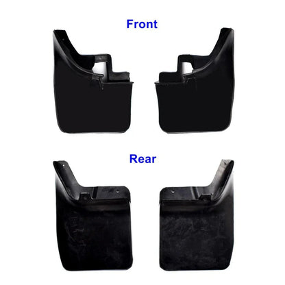 Splash Mudguard Rubber Mud Flaps Front Rear Fits Nissan Navara D22 2WD 1998-2005
