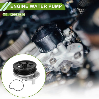 Water Pump for Chevrolet Camaro 2016-2025 Cooling System Replacement