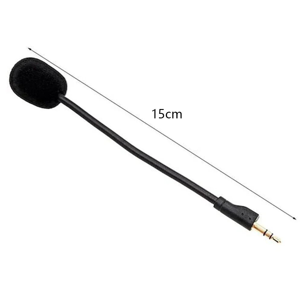 Boom Microphone for Logitech GPRO & G PRO X, 3.5mm Replacement Black