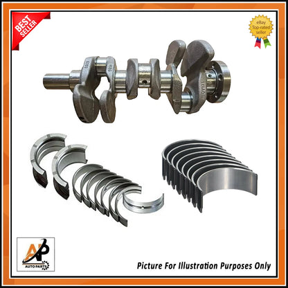 Crankshaft with Main and Rod Bearings OEM Quality for Ford M1DA (2017–2019)