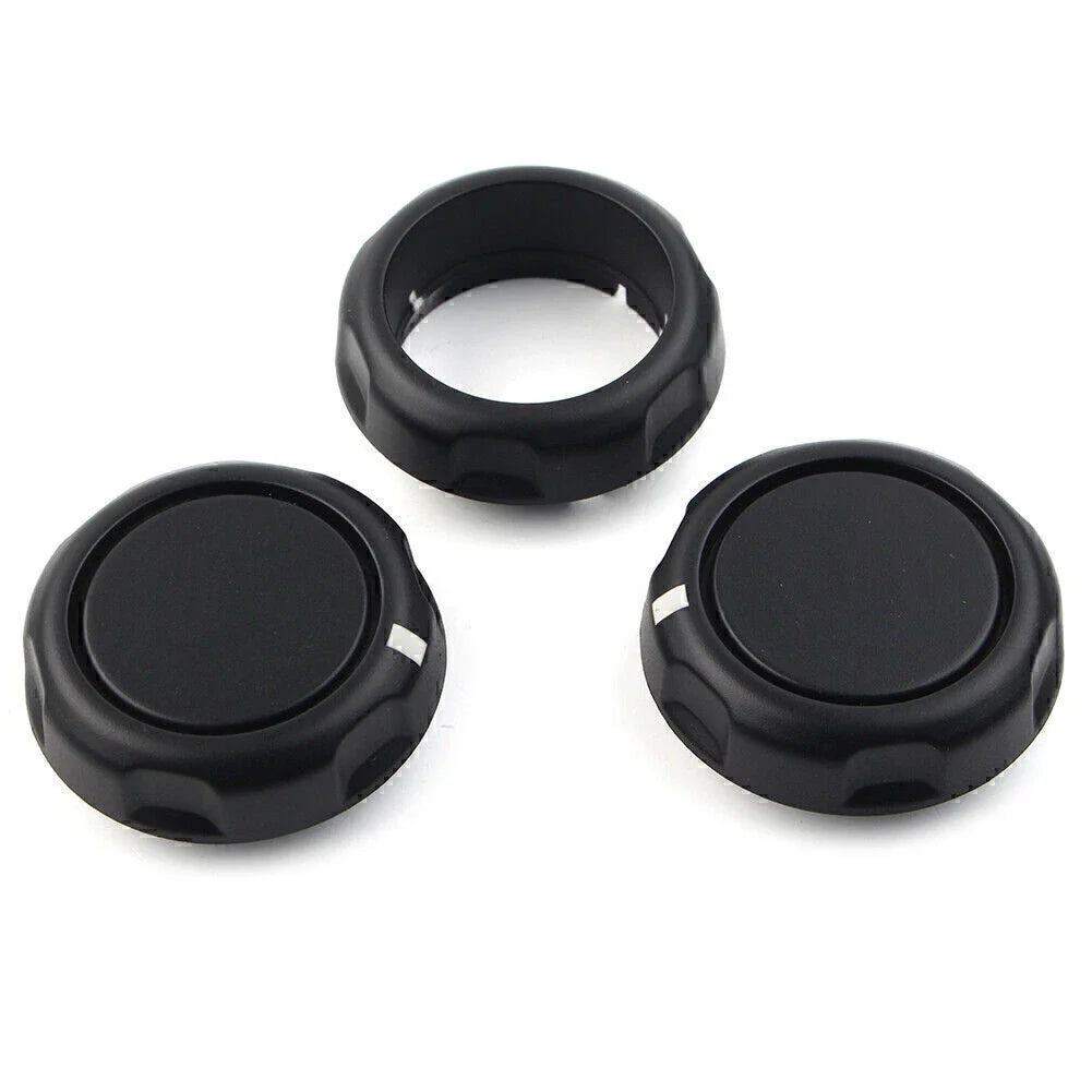 3 Pcs Air Condition Control Volume Knobs for Land Rover Freelander (2007-2015)