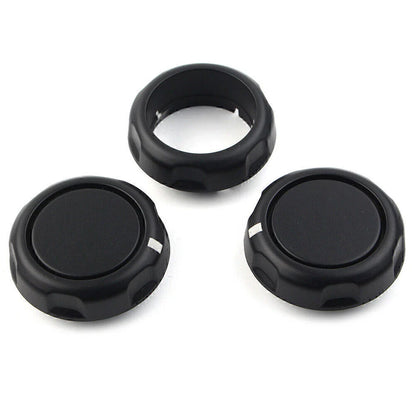 3 Pcs Air Condition Control Volume Knobs for Land Rover Freelander (2007-2015)