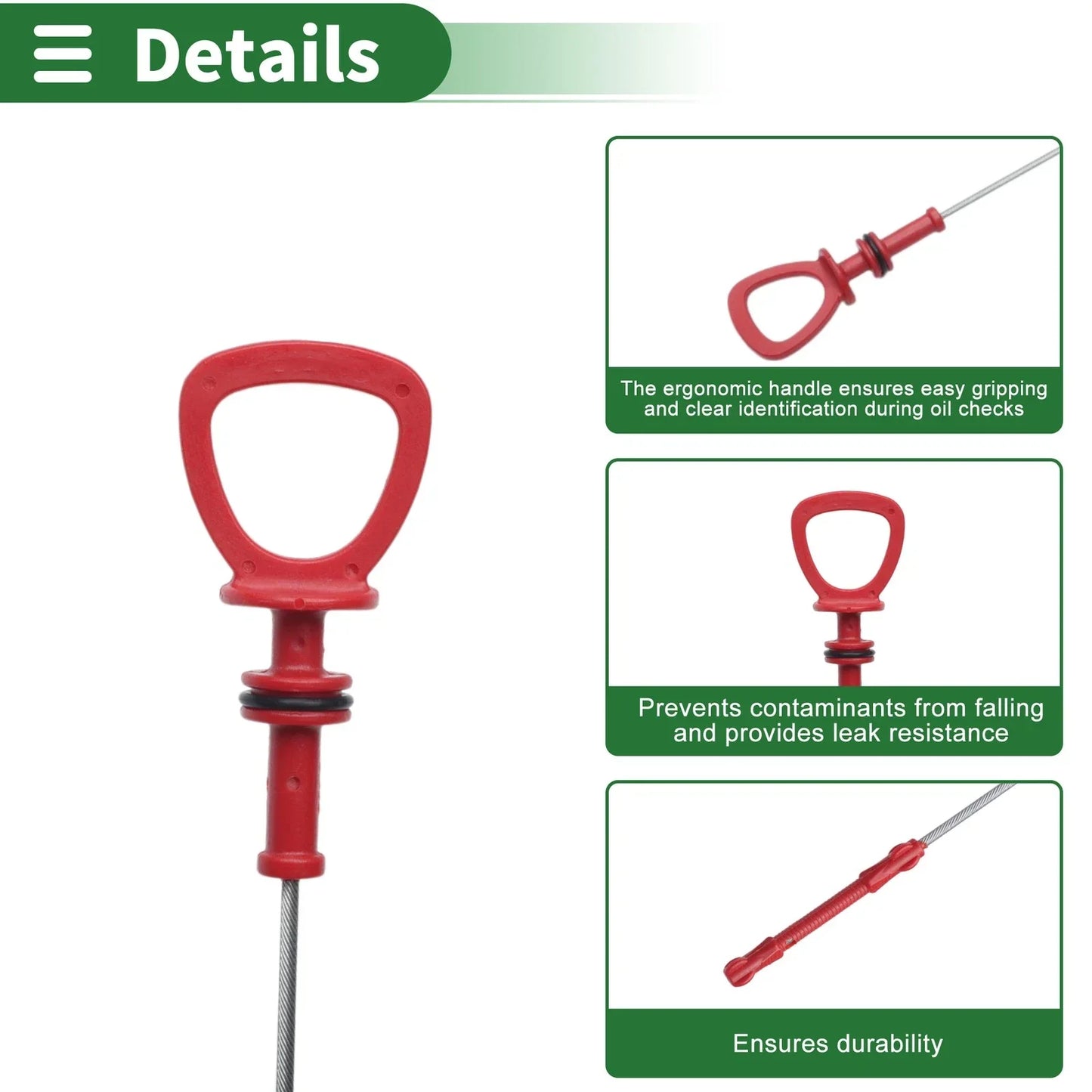 Oil Level Dipstick for Mercedes-Benz ML350 V6 GAS SOHC (2005)