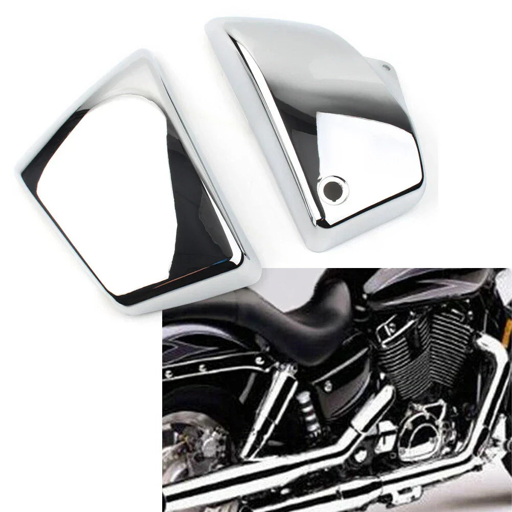 Chrome Side Battery Cover for Honda VT1100 Shadow ACE Aero Sabre (1999-2008)