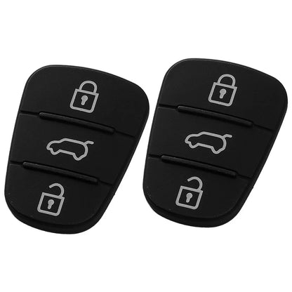 2 x 3 Button Key Cover Housing for Hyundai Kia (2010-2023)