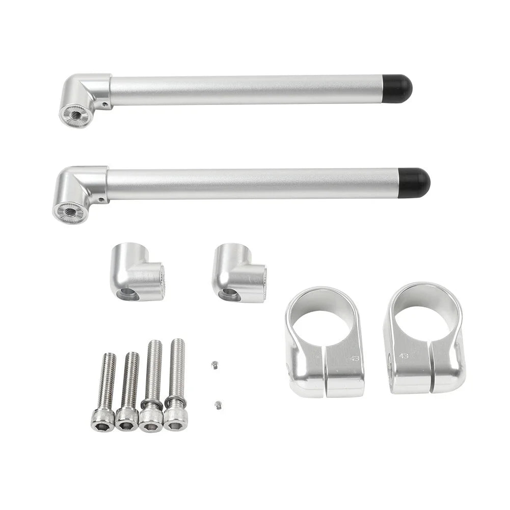 43MM Clip-On Handlebar for Universal Cafe Racer Motorbike