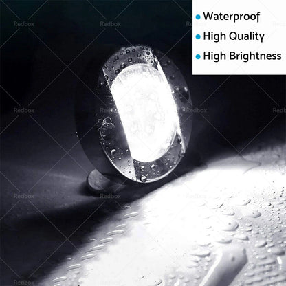 4 x LED Round Marine Boat Cabin Deck Courtesy Lights for Boat (N/A)