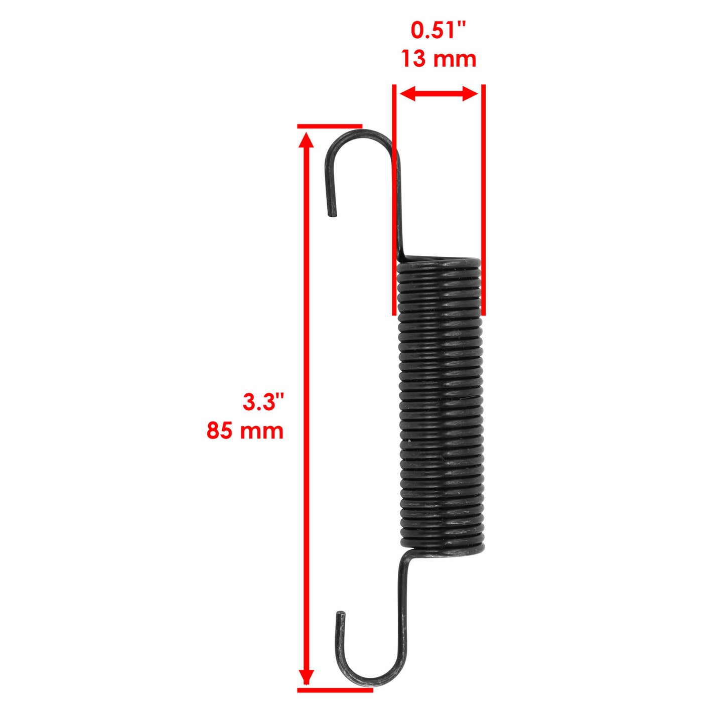 Deck Idler Spring Set for Husqvarna PXT16542 SO17542LT SO19H42LT (2019–2019)