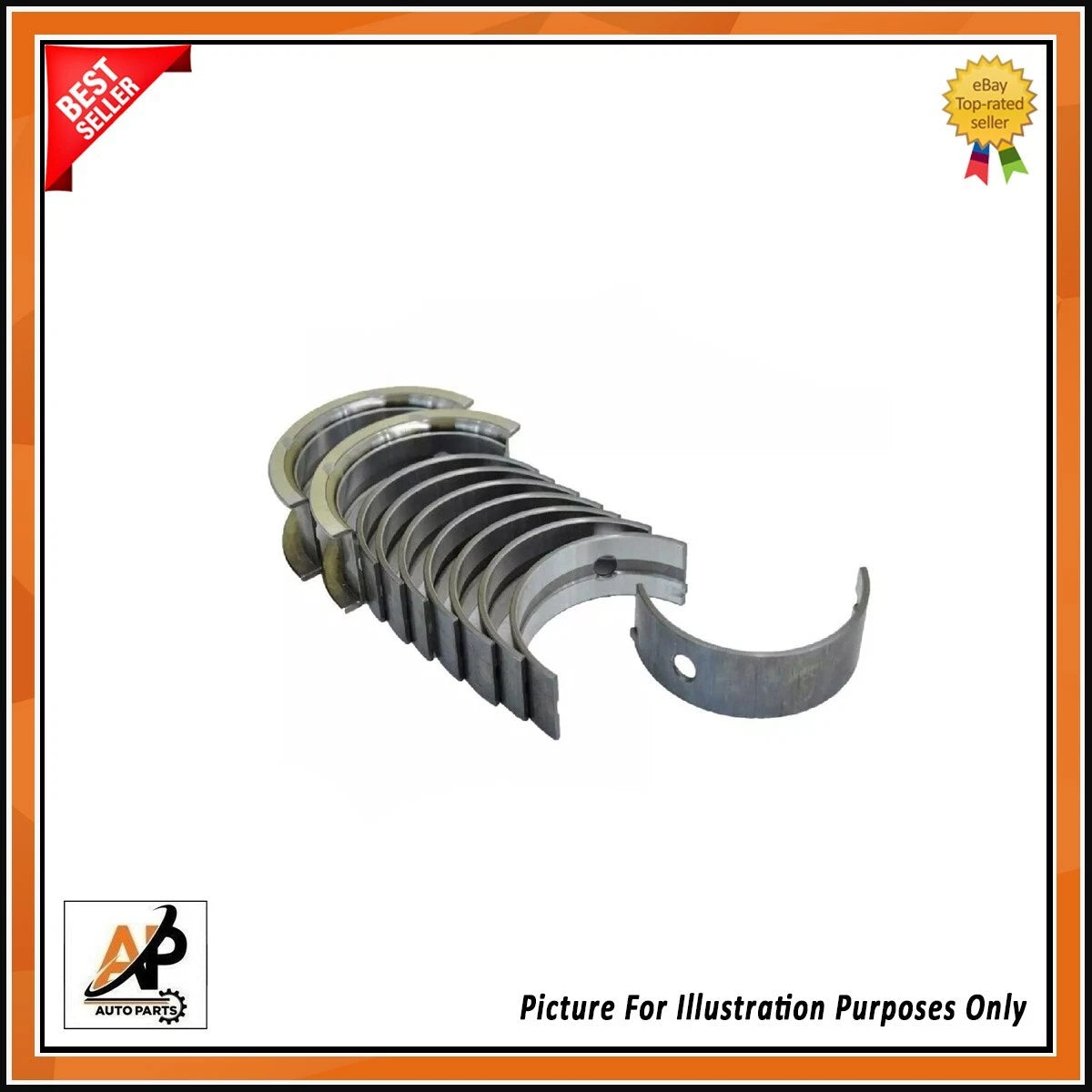 Crankshaft Conrod Big End Bearing Replacement for Mercedes OM651 (STD)
