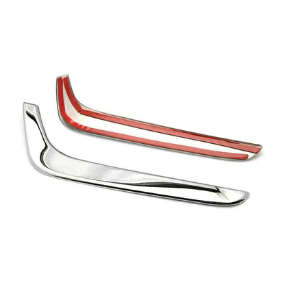 Front Fog Light Lower Cover Trim for Honda CR-V 2017-2019 Chrome 18