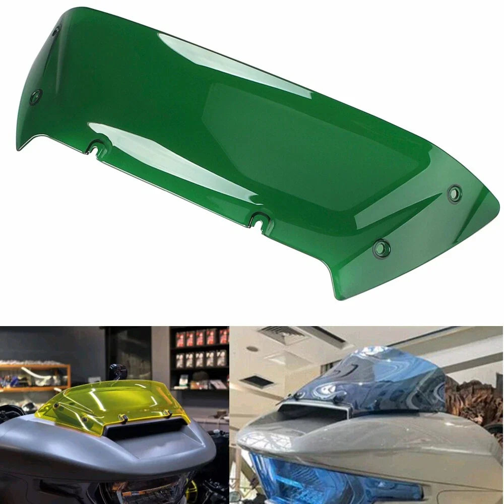 Green Front Fairing Windshield Cover for Harley Road Glide (2024)
