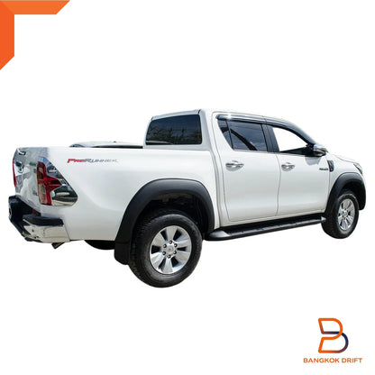 6" Matte Black Fender Flares for Toyota Hilux Ute Revo SR5 (2015-2018)