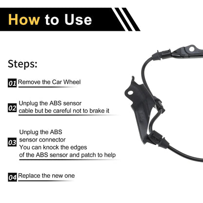 ABS Wheel Speed Sensor for Honda Accord Front Left (2003-2007)