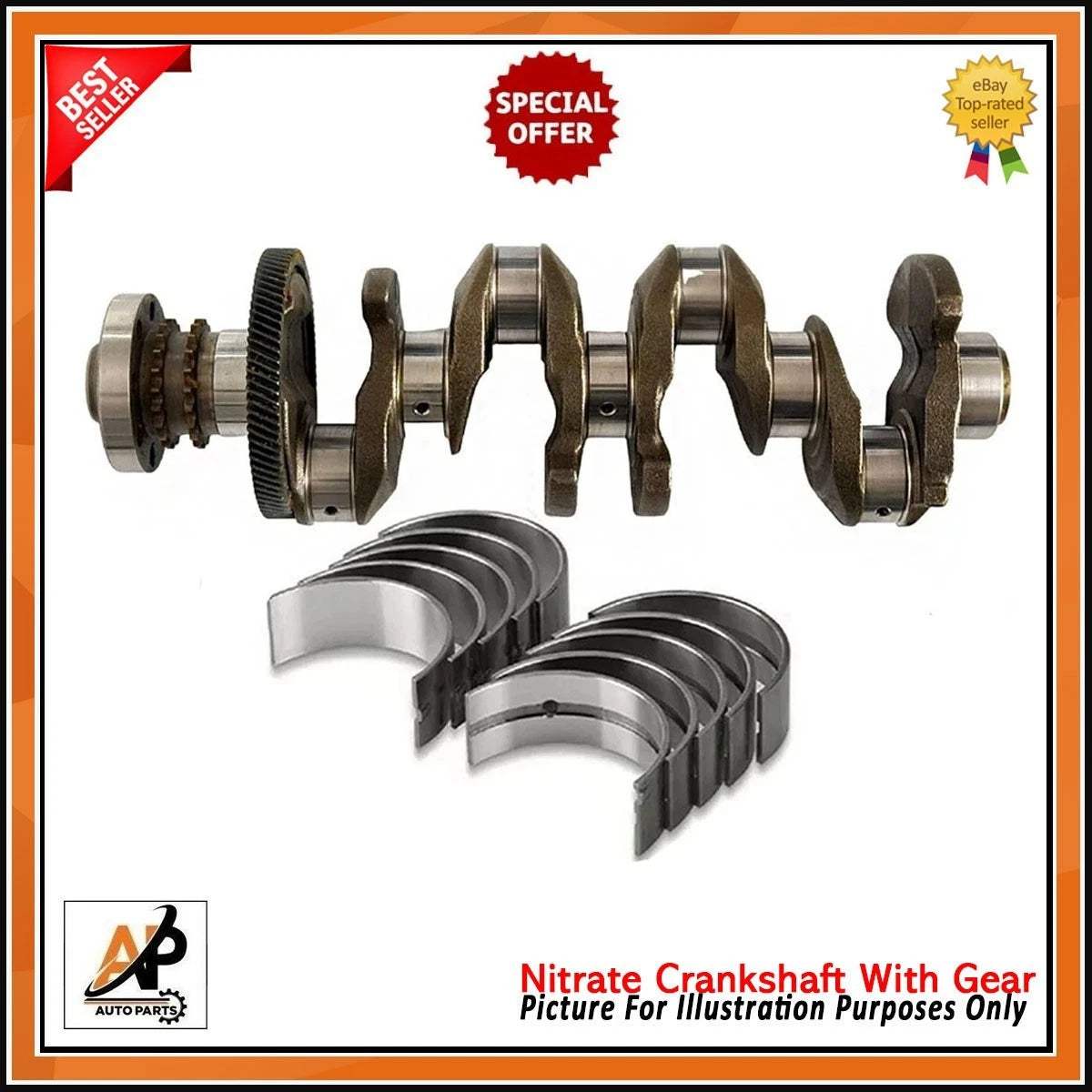 Crankshaft Main and Big End Bearings Replacement for BMW 218d 220d (2014–2019)