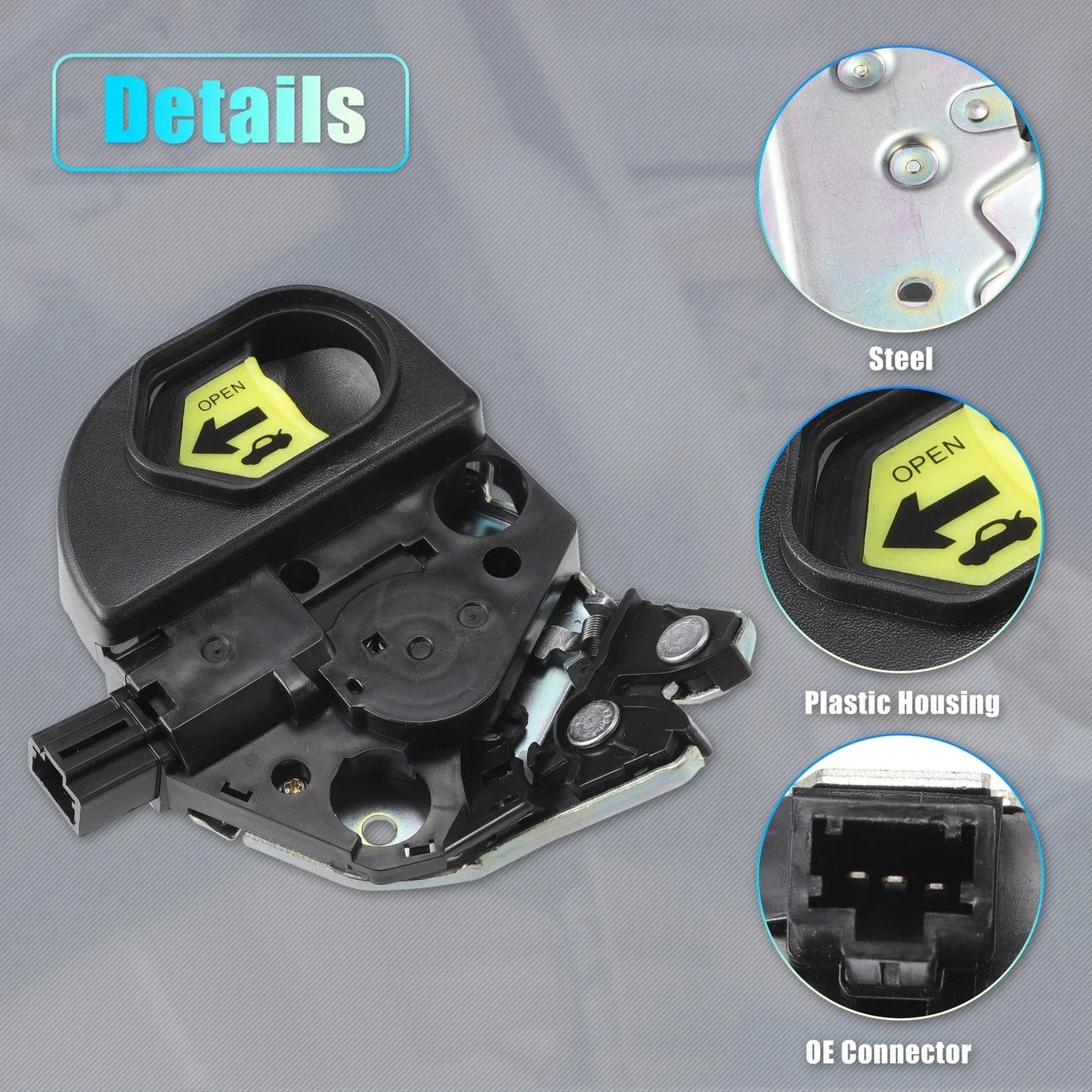 Rear Liftgate Door Lock Actuator Motor for Honda Civic (2013-2015)