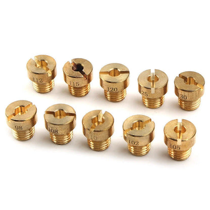 10 Pcs Carburetor Main Jet for Dellorto PHBG SHA 5mm