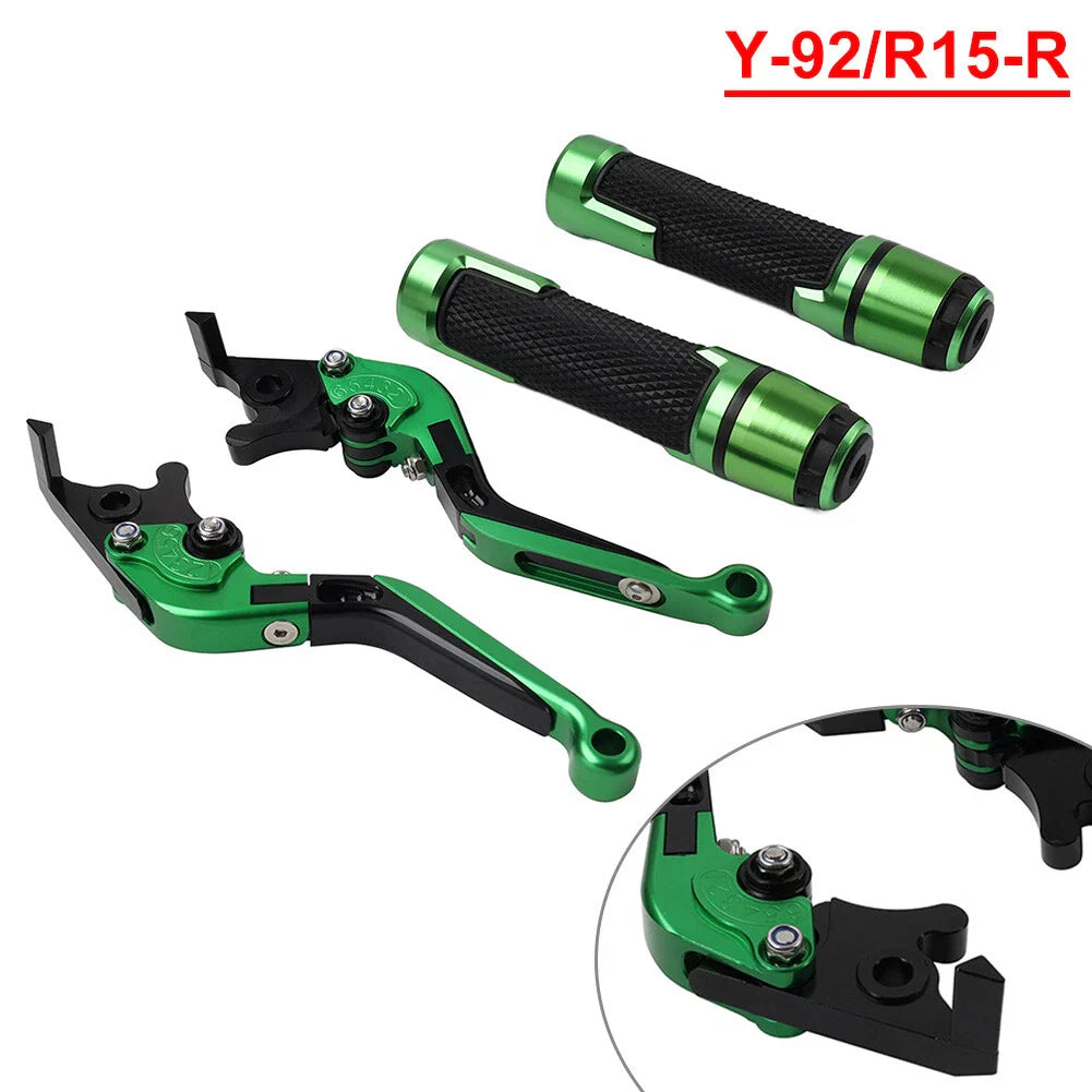 Extendable Brake Clutch Lever Grip Set for Yamaha MT-15 XSR155 (2019-2023)