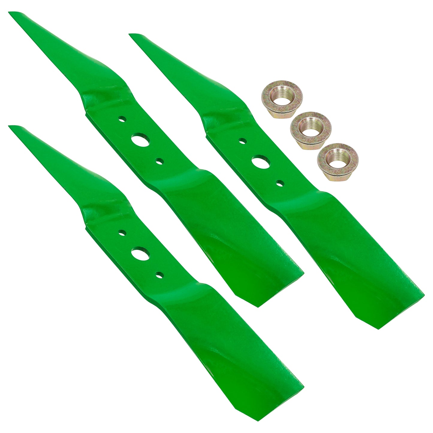 48 Inch Deck Blade Replacement with Nuts for Cub Cadet (2000–2010)