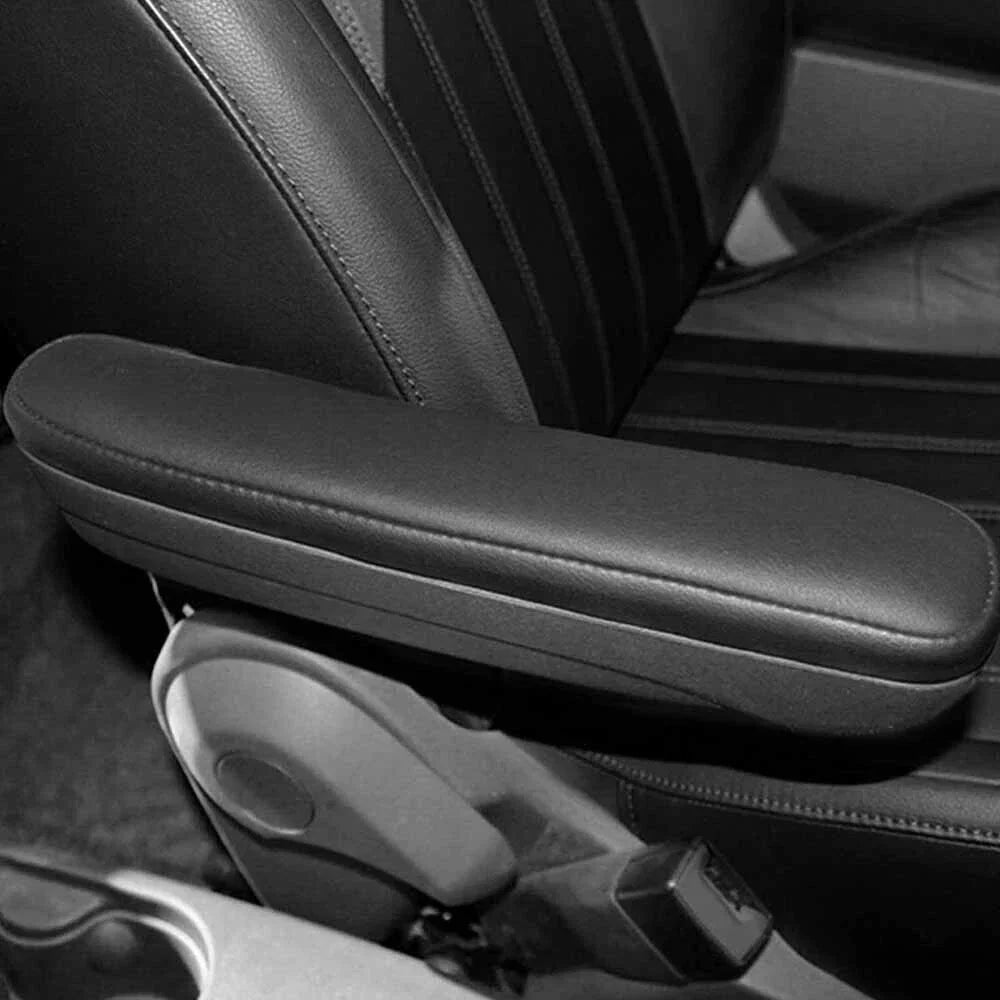 Black Front Left Inboard Seat Armrest for Fiat 500 (2016-2019)