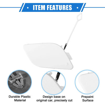 Front Bumper Tow Hook Eye Hole Cover for Mercedes-Benz R350 (2011-2012)