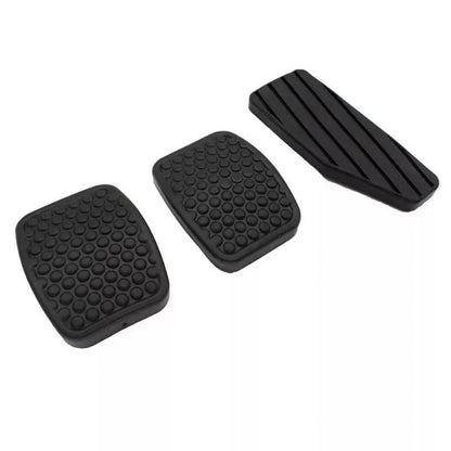 3 x Brake Clutch Accelerator Pedal Rubber Pad Covers for Suzuki Swift (2004-2010)