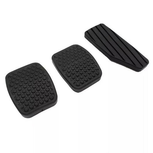 3 x Brake Clutch Accelerator Pedal Rubber Pad Covers for Suzuki Swift (2004-2010)