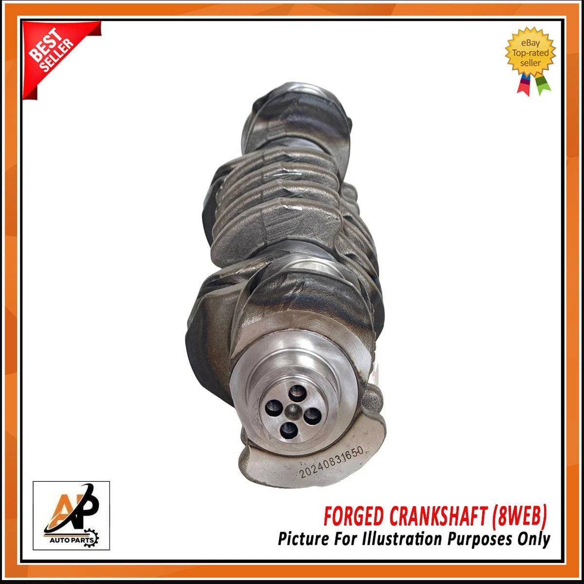 Forged Crankshaft for BMW X4 X5 X6 3.0L N57 2009–2018