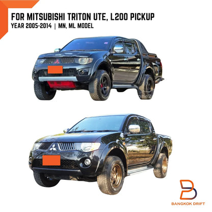 Chrome Side Vent Indicator Light for Mitsubishi Triton ML MN (2005-2015)