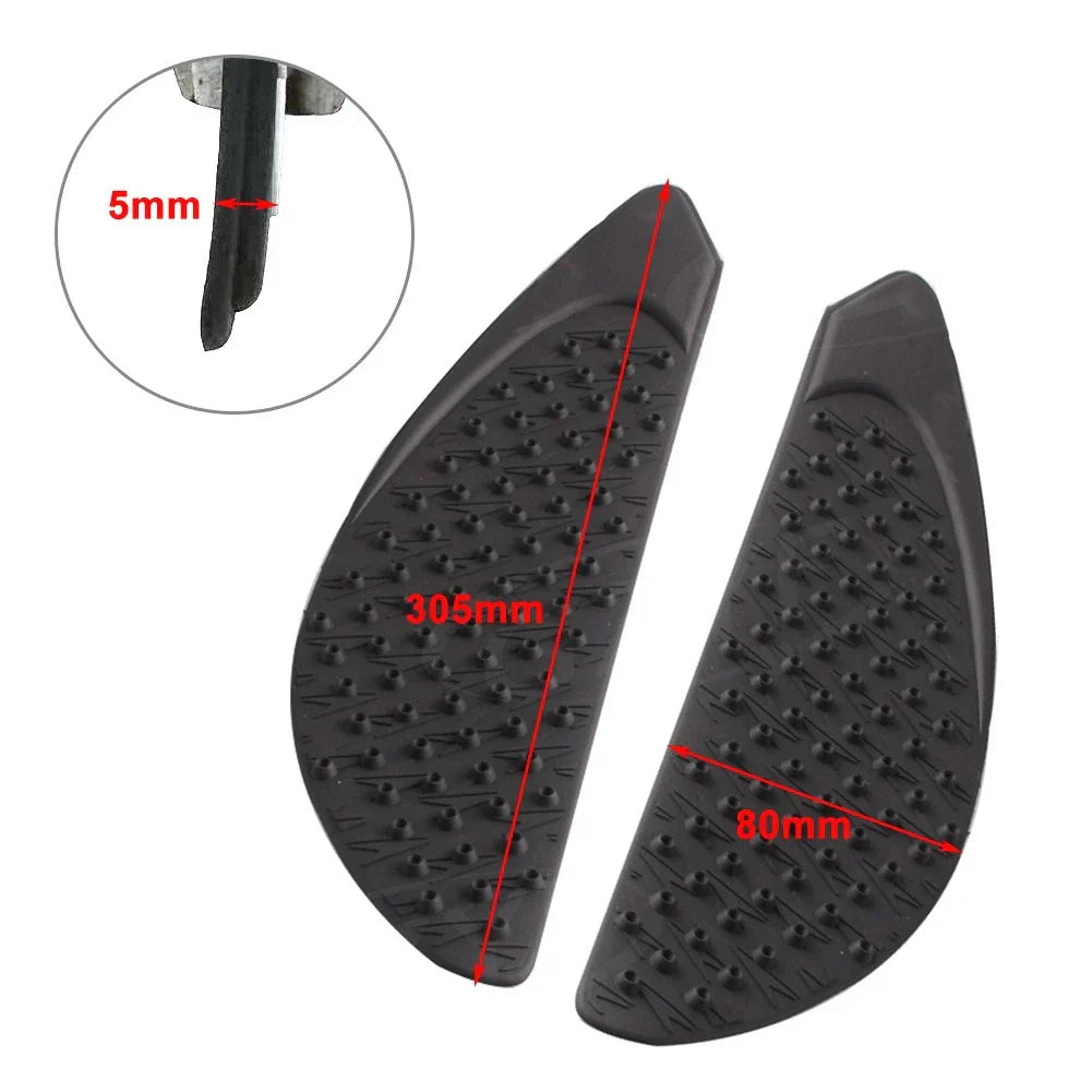Tank Traction Side Pad Gas Knee Grip Decal for Honda CBR600RR (2007-2012)