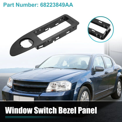 Front Left Door Window Switch Bezel for Dodge Avenger (2011-2014)