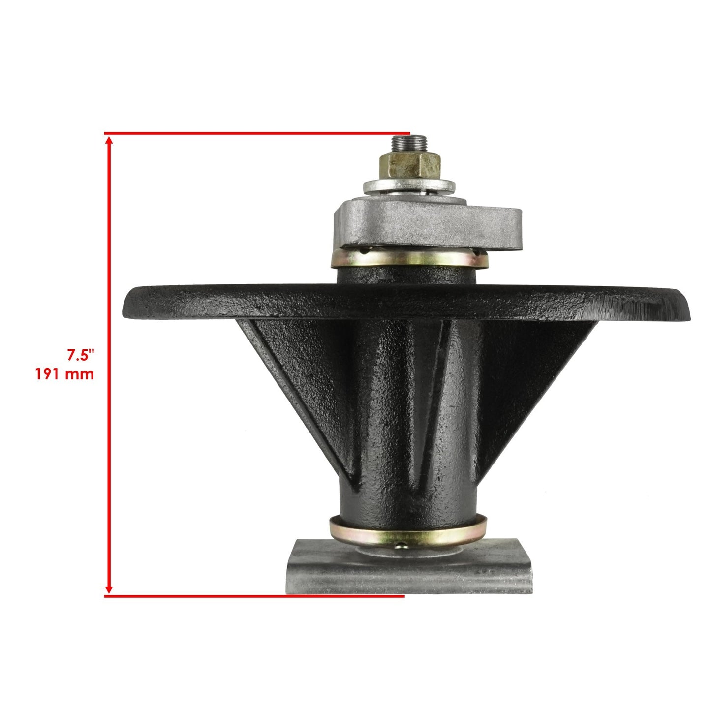 52 Inch Deck Spindle with Pulley for Toro Z400 Z500 Z Master (2000–2009)