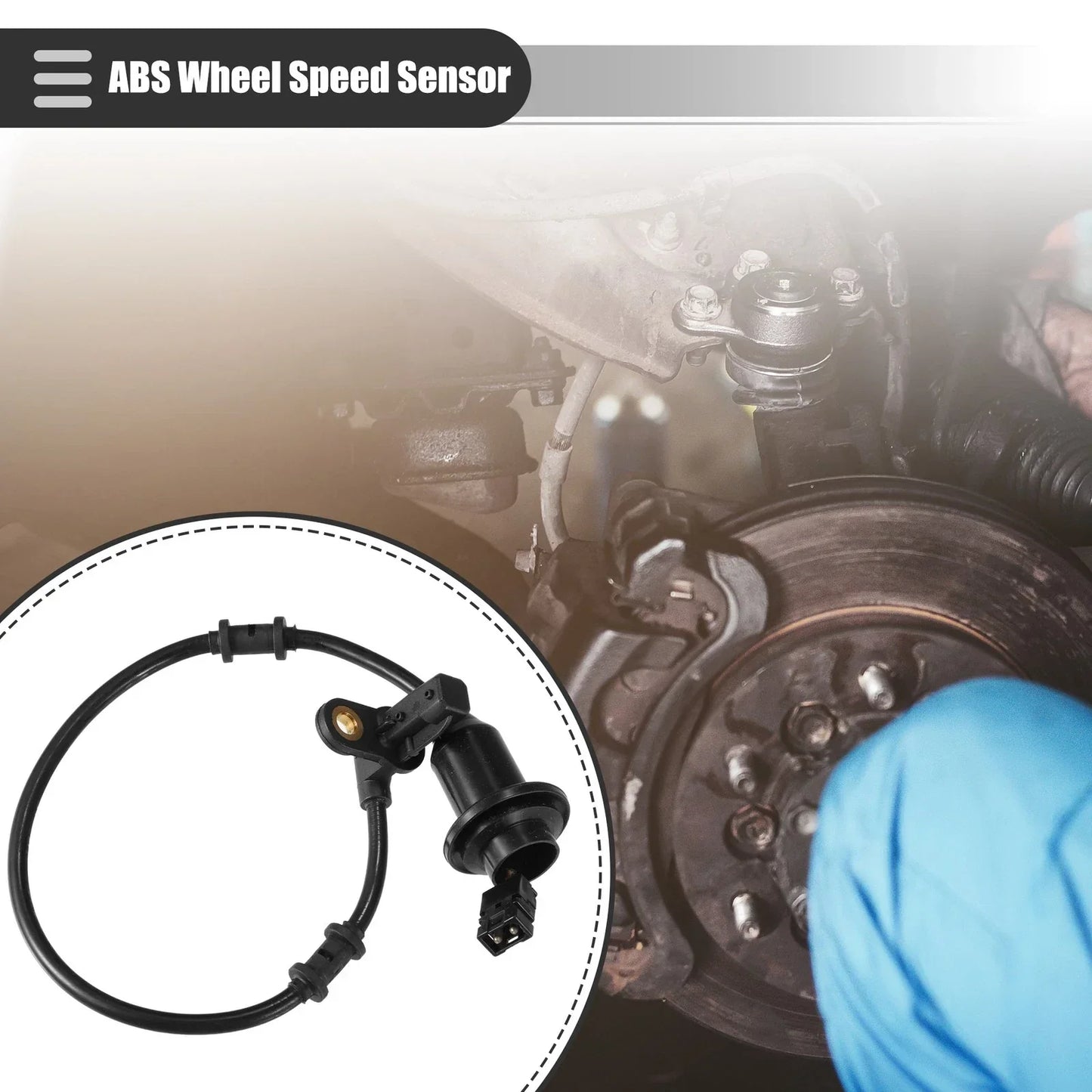 Rear Right ABS Wheel Speed Sensor for Mercedes-Benz (2010-2015)