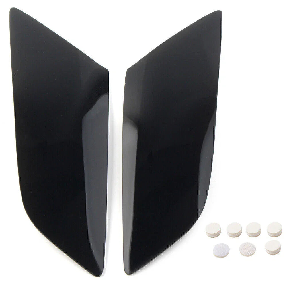 Black Headlight Lens Covers for Honda CBR600RR (2007-2012)