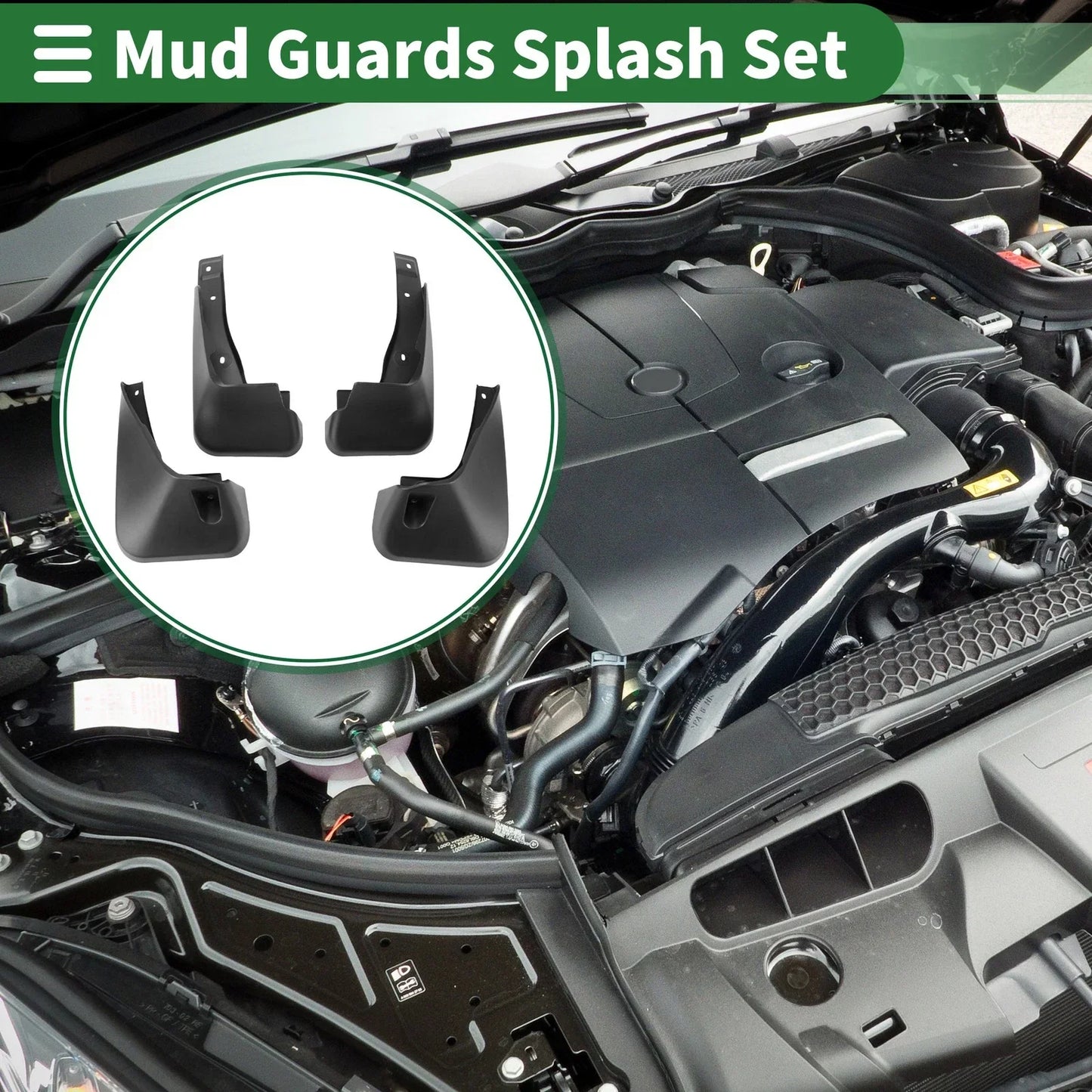 Mud Flaps Splash Guards for Lexus NX300 (2015-2021)
