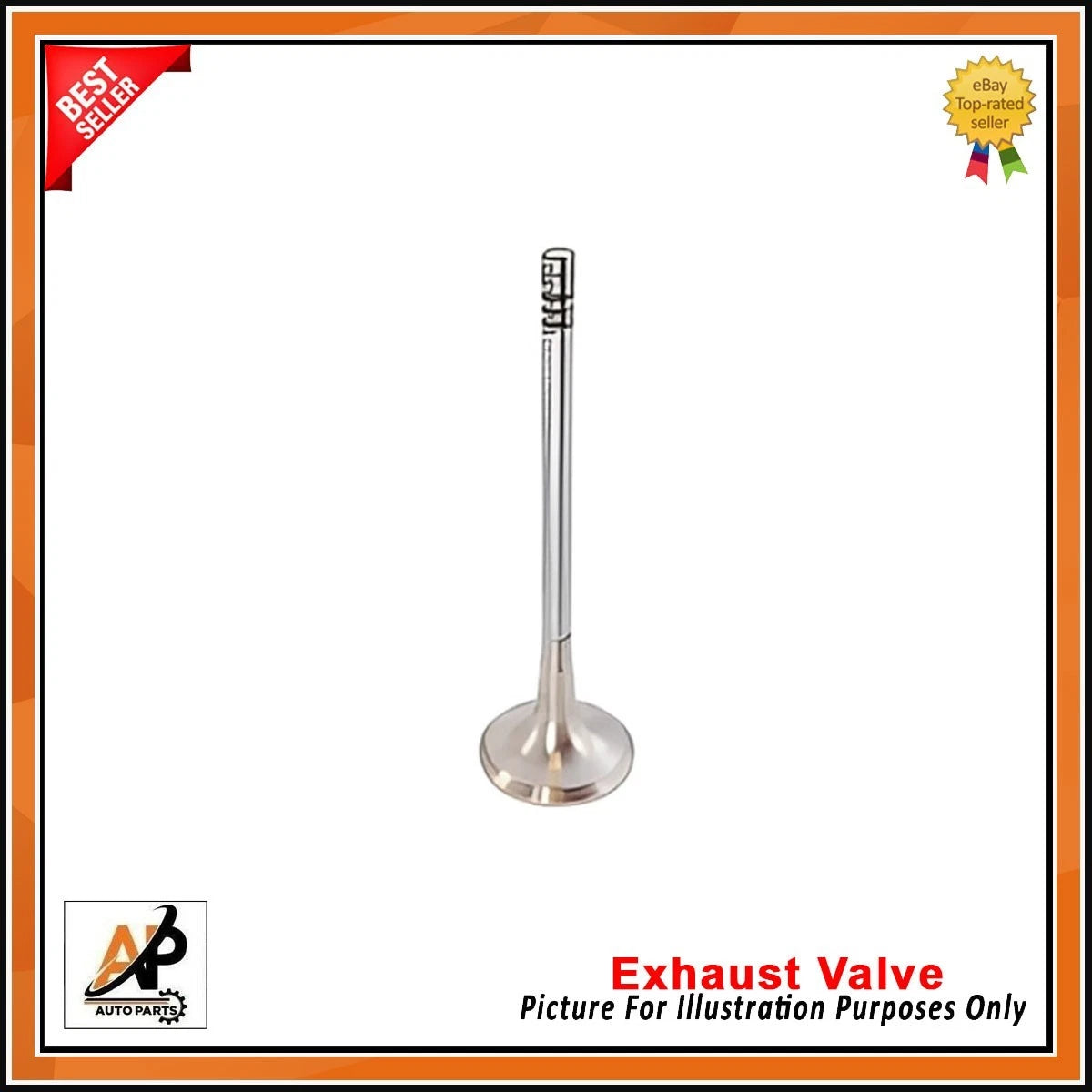 Exhaust Valves Set of 8 Replacement for Citroen Berlingo Peugeot 1.6 Diesel (2008–2011)