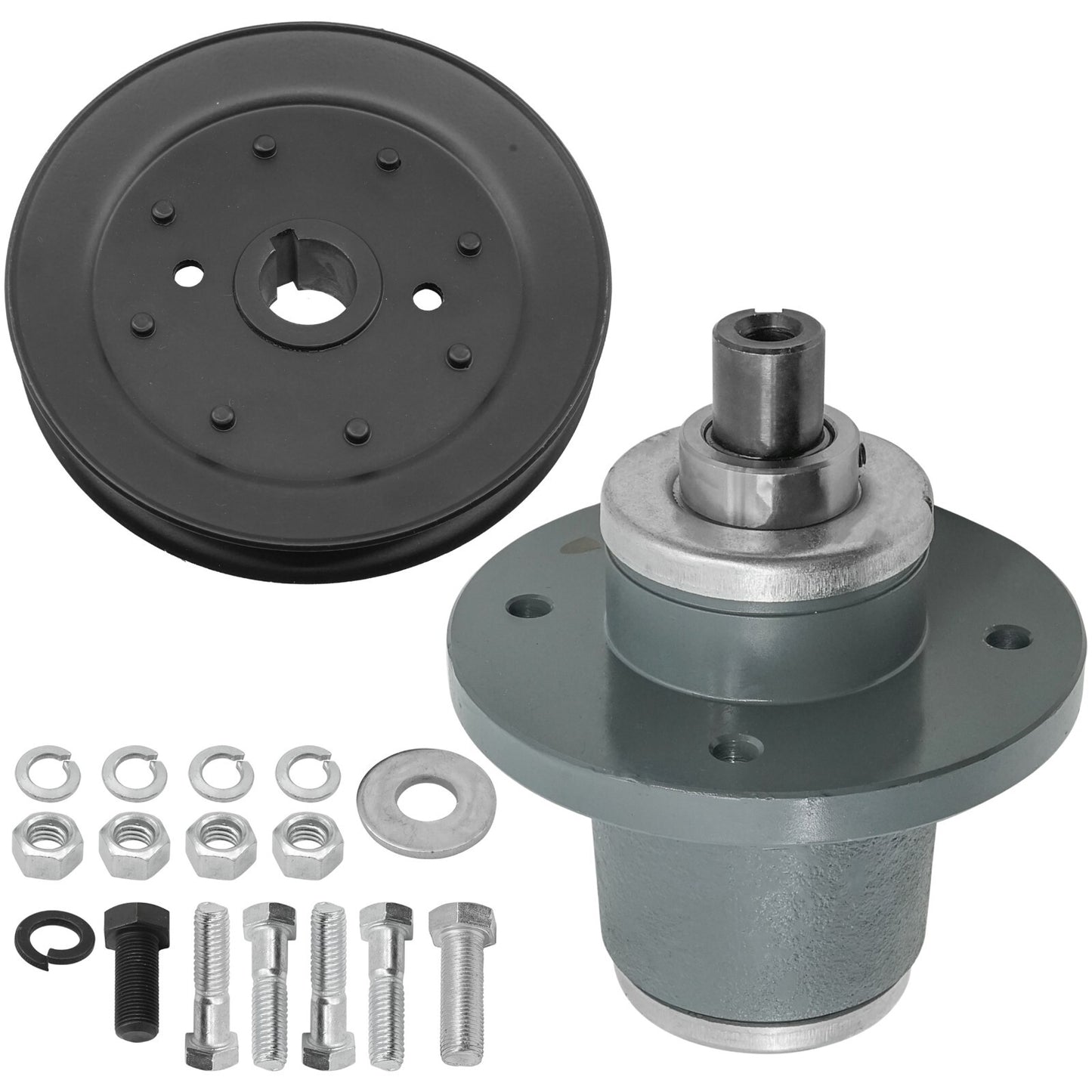Caltric Deck Spindle and Pulley Replacement for Bad Boy Outlaw XP 61" (2012–2014)