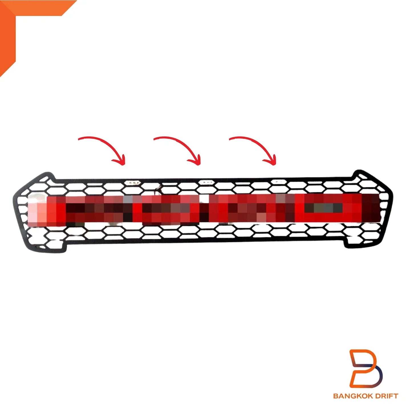 3 x PC White LED Auxiliary Lights for Ford Ranger T6 (2011-2022)