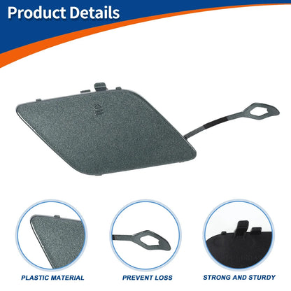 Bumper Tow Hook Cover for Mercedes-Benz A-Class (2013-2018) - Sapphire Grey