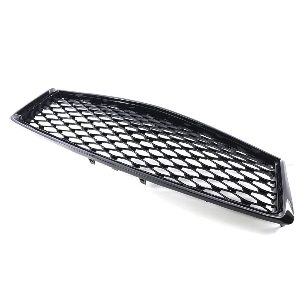 Honeycomb Front Bumper Upper Mesh Grille Black for Infiniti Q50 (2018-2023)