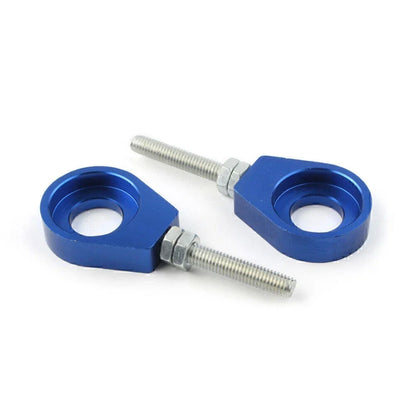 Chain Adjuster Tensioner Block for Dirt Bike Quad ATV CRF50 SSR 15mm Blue