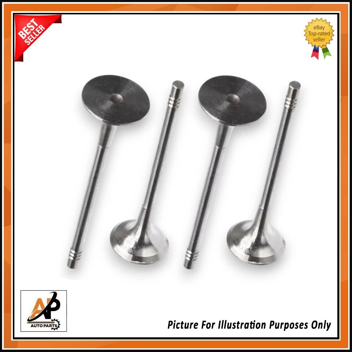 Exhaust Valve Set for Citroën 1.6 HDi DV6 8V Diesel (2009–2014)