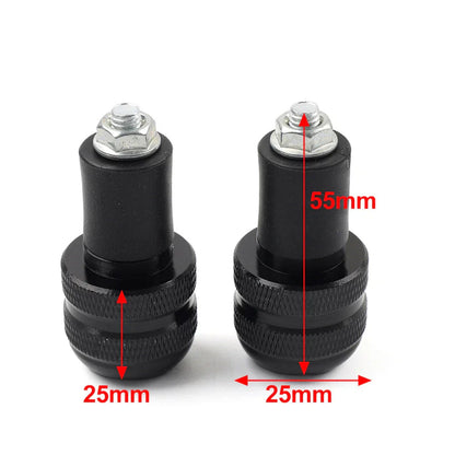 7/8" Motorcycle Handlebar Grips & Bar End Caps for Universal Models