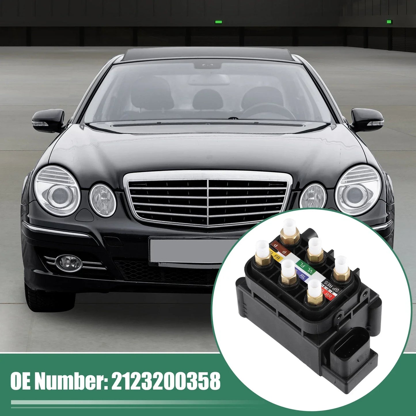 Air Suspension Valve Block for Mercedes Benz GL320 GL350 GL450 GLE350 (2007-2020)