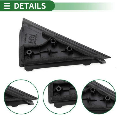 Front Right Pillar Corner Triangle Trim for Hyundai i30 (2008)