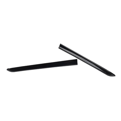 ABS Rear Trunk Saddlebag Trim Strips Black for Honda GL1800 (2001-2011)
